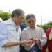 ▲蘇清泉多次邀集官員及相關單位專家，實地勘查荔枝果園，確認災情。（圖／蘇清泉團隊提供）