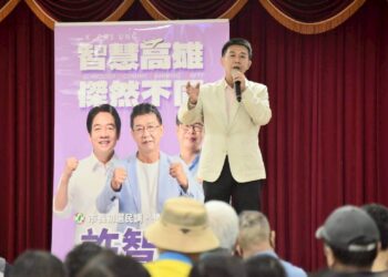 ▲立委許智傑承諾，一旦有機會服務市民，「會是最接地氣、最親民的市長」。（圖／許智傑辦公室提供）
