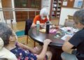 ▲照顧者一同參與活動,也可以在旁陪伴珍視的長輩。(圖/衛生福利部提供)