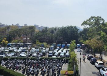 ▲左營蓮池潭作為高雄重要的觀光地點，近年因人流持續攀升，但交通與停車量能卻未同步提升。左楠市議員參選人薛兆基表示，若不從系統性角度檢討承載機制，觀光成長恐將反過來成為城市負擔。（圖／薛兆基團隊提供）