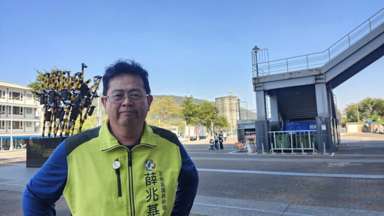 ▲左營、楠梓區市議員參選人薛兆基表示，公共空間若老舊失修、氣味刺鼻，不僅讓城市形象扣分，也暴露長期忽視生活美學的治理問題。（圖／薛兆基團隊提供）