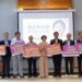 ▲高雄市長初選參選人林岱樺舉行首場政策說明會，以「起造新高雄、做台灣領頭羊」為核心願景，前交通部長賀陳旦、漢翔企業工會理事長于正道、高雄市前捷運局長吳義隆等皆出席站台。（圖／記者陳立驌攝）