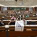 ▲高雄科技大學創新設計學院邀請金鐘編劇杜政哲蒞臨演說。（圖/高科大創新設計學院提供）