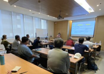 ▲台灣國際商務及人文研究學會於高雄軟體科學園區，舉辦公益演講活動及會員大會。（圖／李世聰提供）