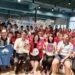 ▲高雄市美濃南隆國中持續深耕國際教育，迎來美國中文沉浸式教育代表學校「英華學院（Yinghua Academy）」師生訪問團，雙方展開為期兩天的深度文化與課程交流，更正式簽署姊妹校合作協議。（圖／高雄市教育局提供）