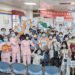 ▲安泰醫院推廣病人安全週活動，邀請民眾共同響應，舉辦「安全健康．你我守護，有話我會說」的點燈儀式。（圖／安泰醫院提供）