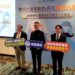 ▲高雄榮民總醫院引進國際間備受矚目的「精準放射標靶治療」，高雄榮總外科部部長余家政(中)、外科部副部主任林子平(右)、核子醫學科主任諶鴻遠(左)共同出席記者會，提供嶄新的治療資訊。（圖／記者陳立驌攝）