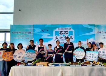 ▲「2025客家大地餐桌」記者會，於高雄展覽館舉行。（圖/記者陳立驌攝）