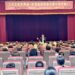 ▲市議員鄭光峰談長照，吸引超過300人聆聽。（圖／南鎮天然氣公司提供）