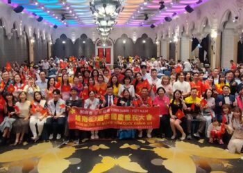 ▲中華台越新住民關懷協會攜手辰居新住民推廣發展服務協會舉辦「80同慶【榮耀越南】」國慶慶典。（圖／記者陳立驌攝）
