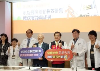 ▲健保署 2022 年啟動「長效針劑專款政策」，凱旋醫院率先響應，2024 年院內長效針劑使用率達 33.2%。（圖／記者陳立驌攝）