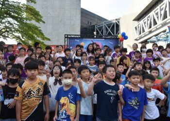 ▲「超級數學奇兵」闖關活動，吸引眾多小朋友踴躍參加。（圖／高名教育事業集團提供）