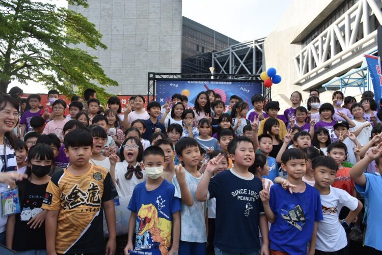 ▲「超級數學奇兵」闖關活動，吸引眾多小朋友踴躍參加。（圖／高名教育事業集團提供）