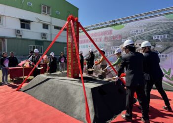 ▲高雄市燕巢區慈德育幼院舉行新院區院童家屋興建工程的動土典禮。（圖／王彥欽提供）