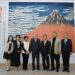 ▲前高雄市長謝長廷蒞臨創價美術館，觀賞「從江戶到近代—東京富士美術館浮世繪典藏展」。（圖／創價美術館提供）